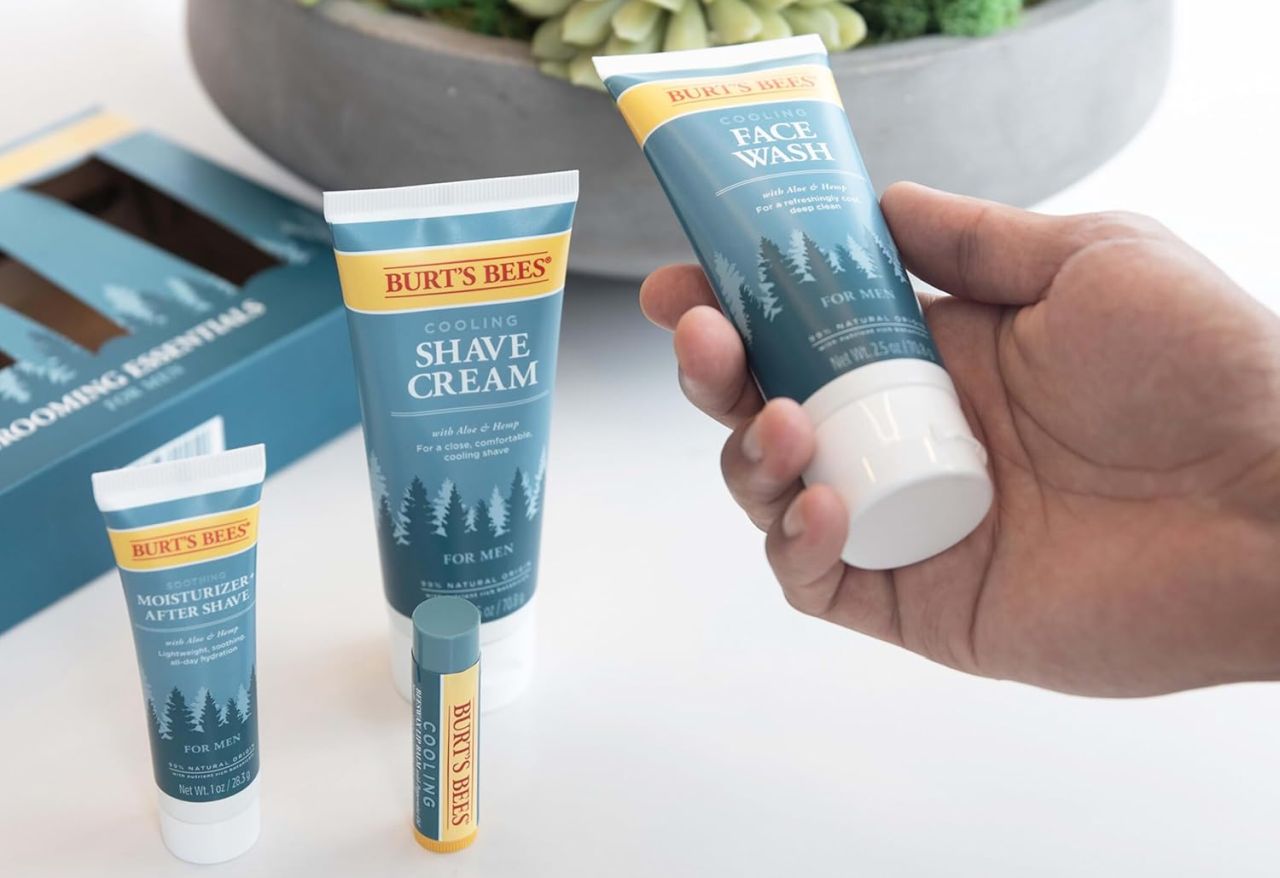 Pamper Dad With These Personal Care Gift Ideas for Father's Day - Burt's Bees Essential Everyday Holiday Gift Set