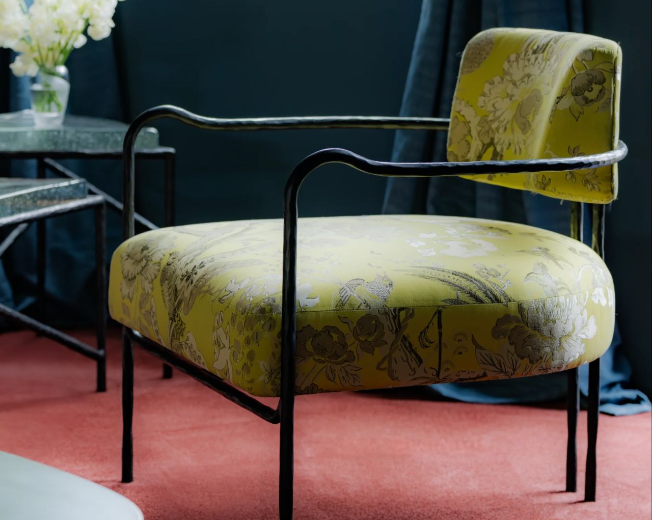 C Back Lounge Chair - COM
