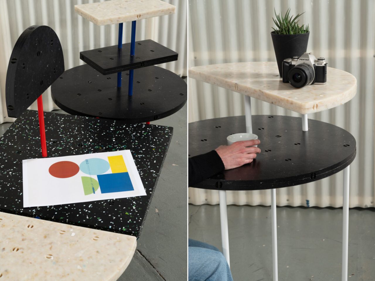 COSMOPLAST Modular Furniture Collection by Marcela Coppari
