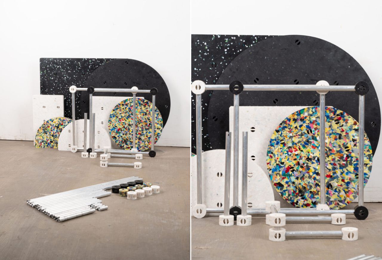 COSMOPLAST Modular Furniture Collection by Marcela Coppari