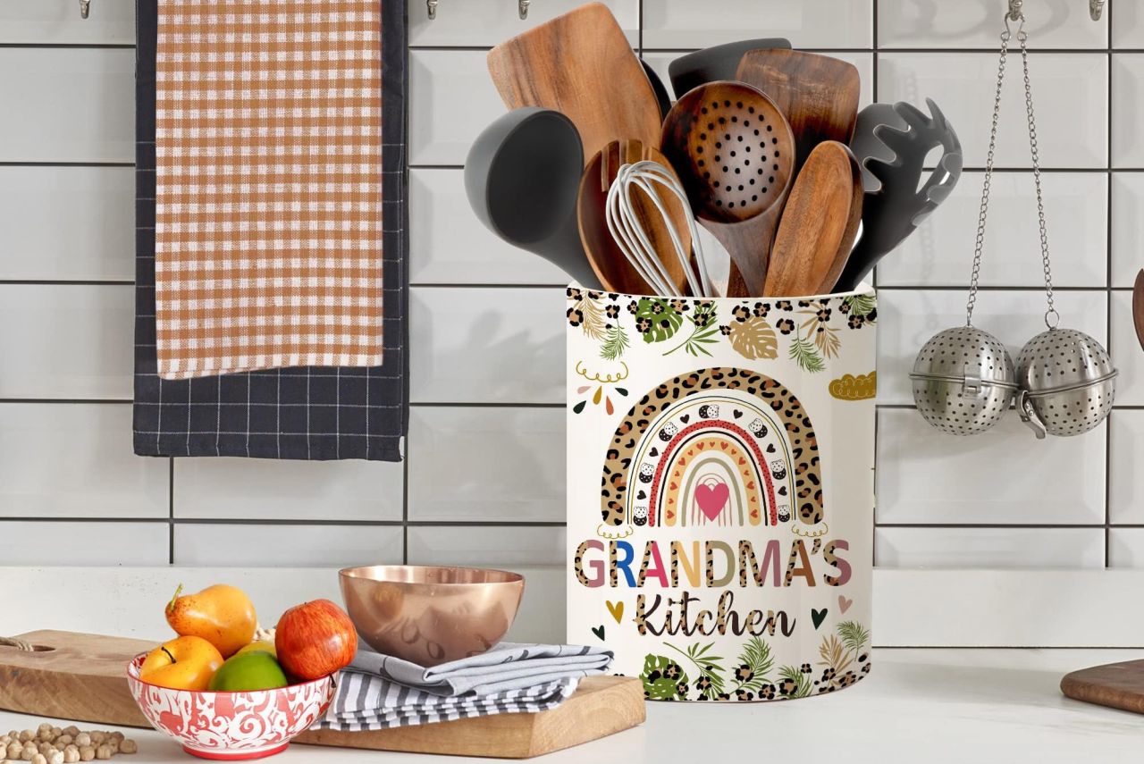 Ceramic Utensil Holder