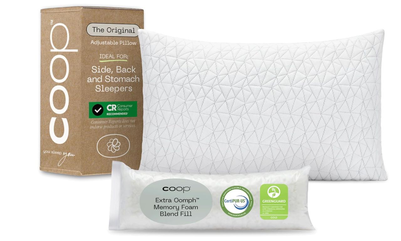 Pamper Dad With These Personal Care Gift Ideas for Father's Day - Coop Home Goods Original Adjustable Pillow