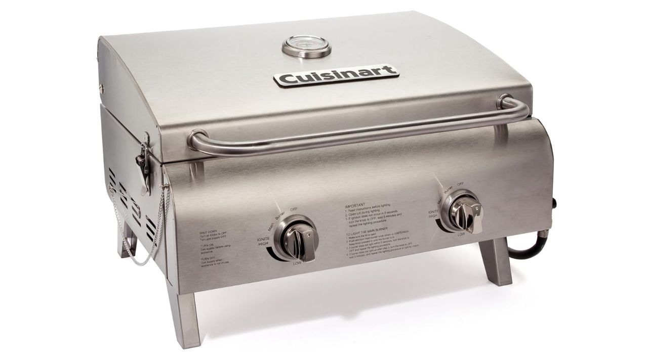 Cuisinart Chef's Style Tabletop Portable Propane Grill