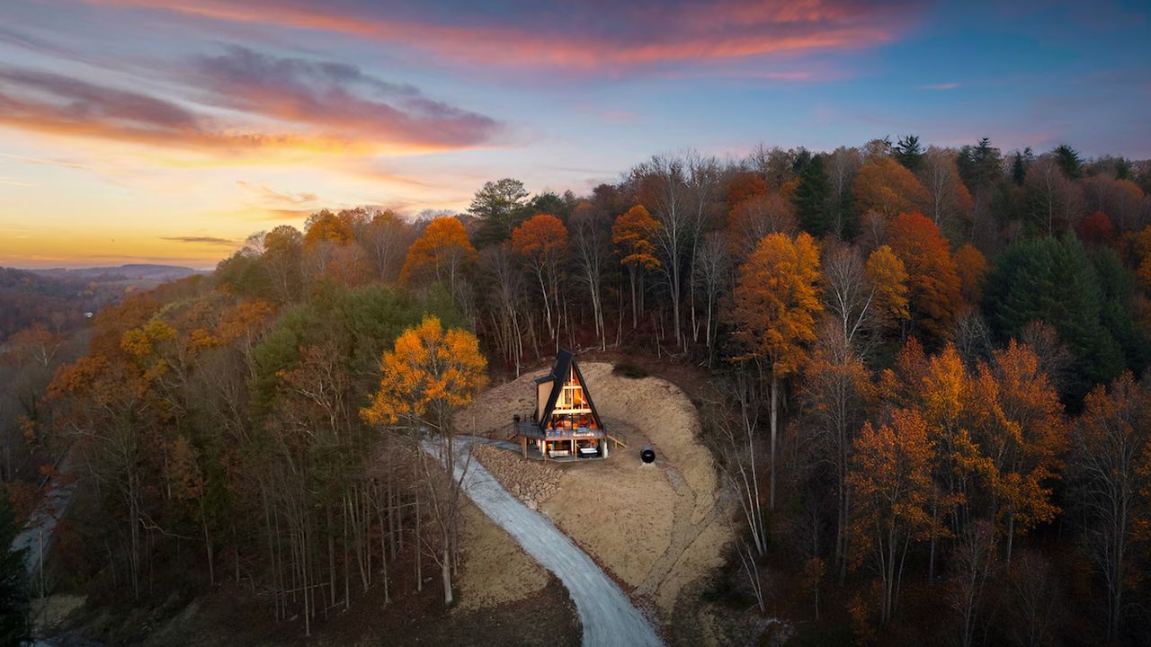 Diamond View A-Frame Cabin Rental - exterior 3