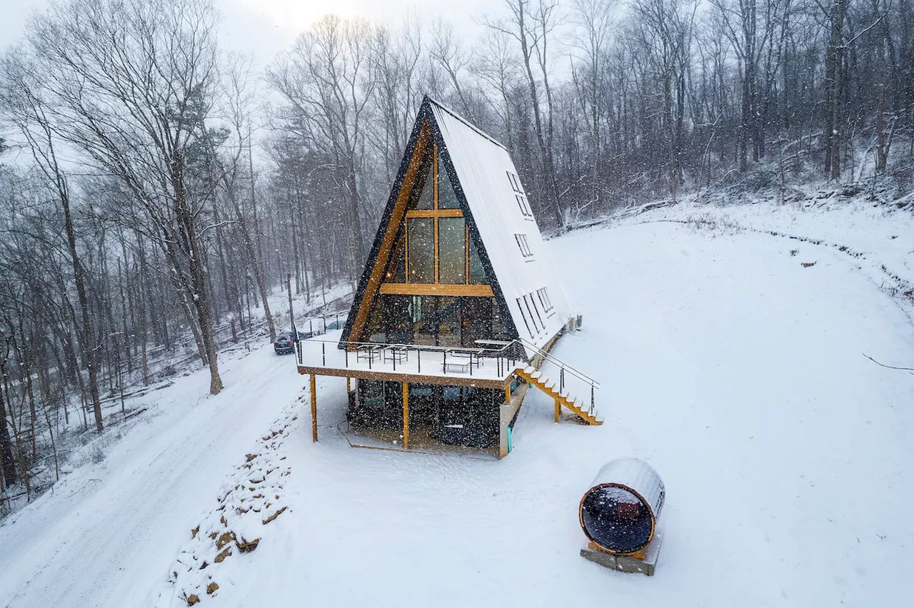 Diamond View A-Frame Cabin Rental - exterior 7