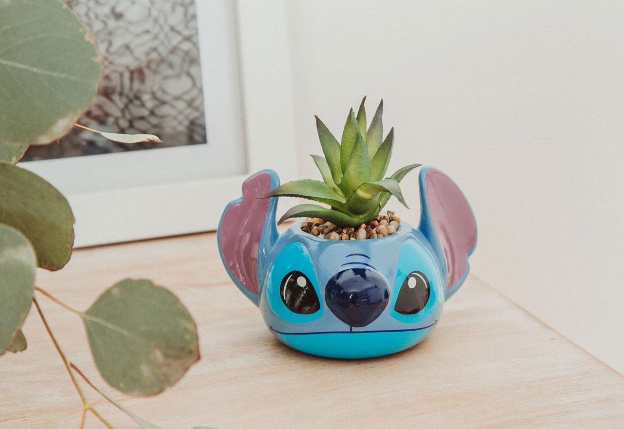 Disney Lilo & Stitch 3-Inch Ceramic Mini Planter