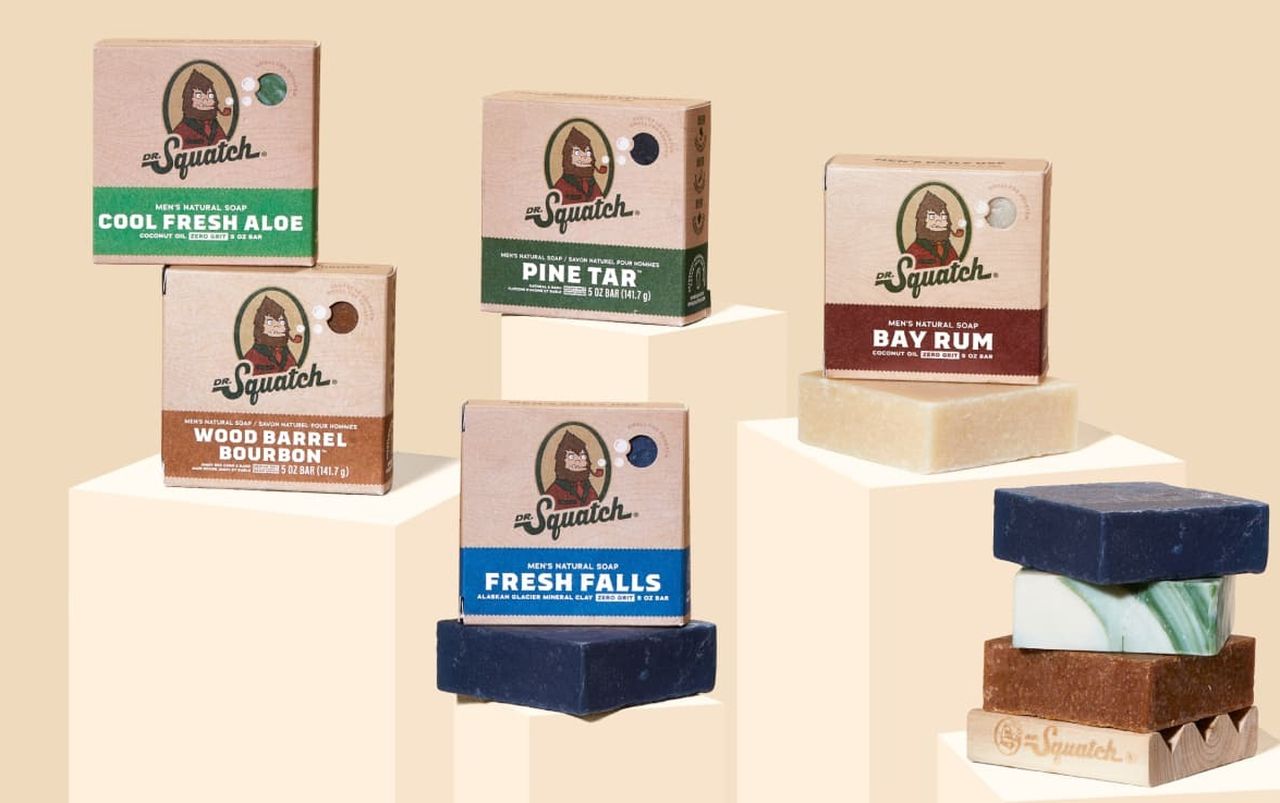 Dr. Squatch Natural Men’s Bar Soap