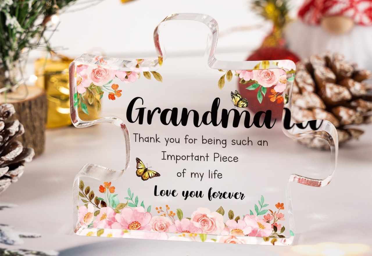 Engraved Acrylic Puzzle Piece