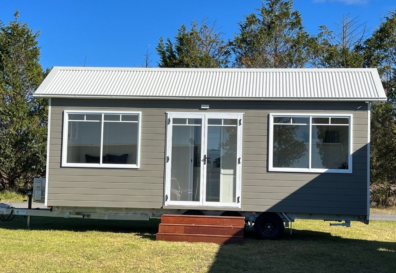 Exterior of Highland Tiny Homes- 2