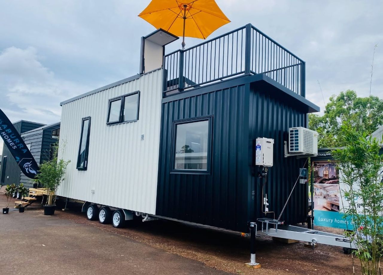 Exterior of Quantum SE Tiny House