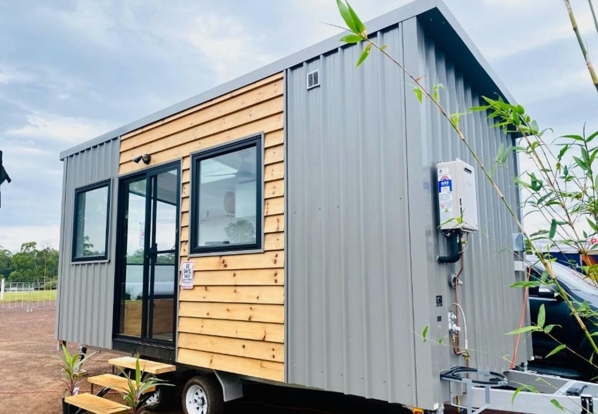 Sunrise Tiny House is Stylish, Space-Savvy Retreat Built for Two