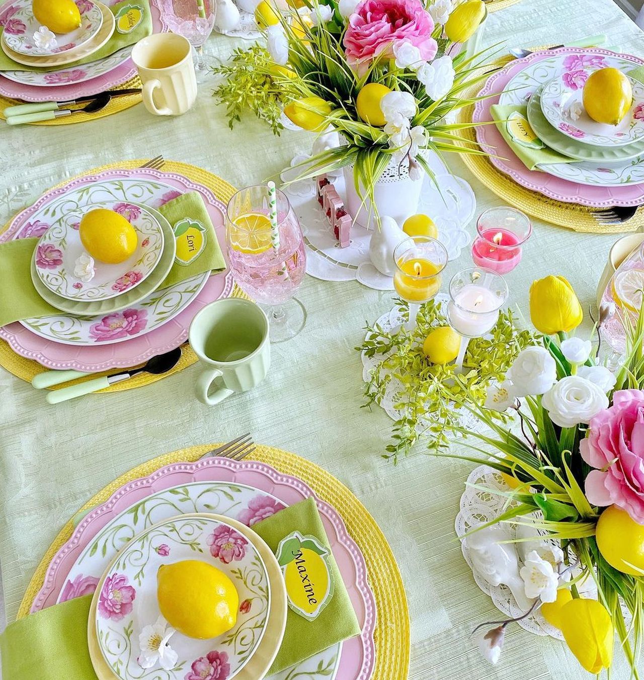 Floral Tablescape- 1