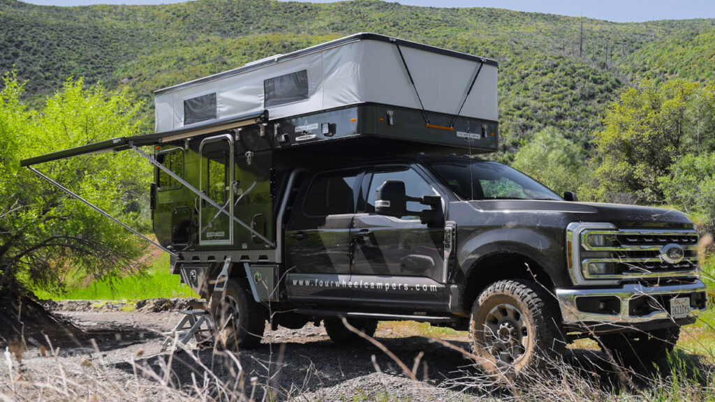 Four Wheel Campers -Hawk+ Flatbed Camper