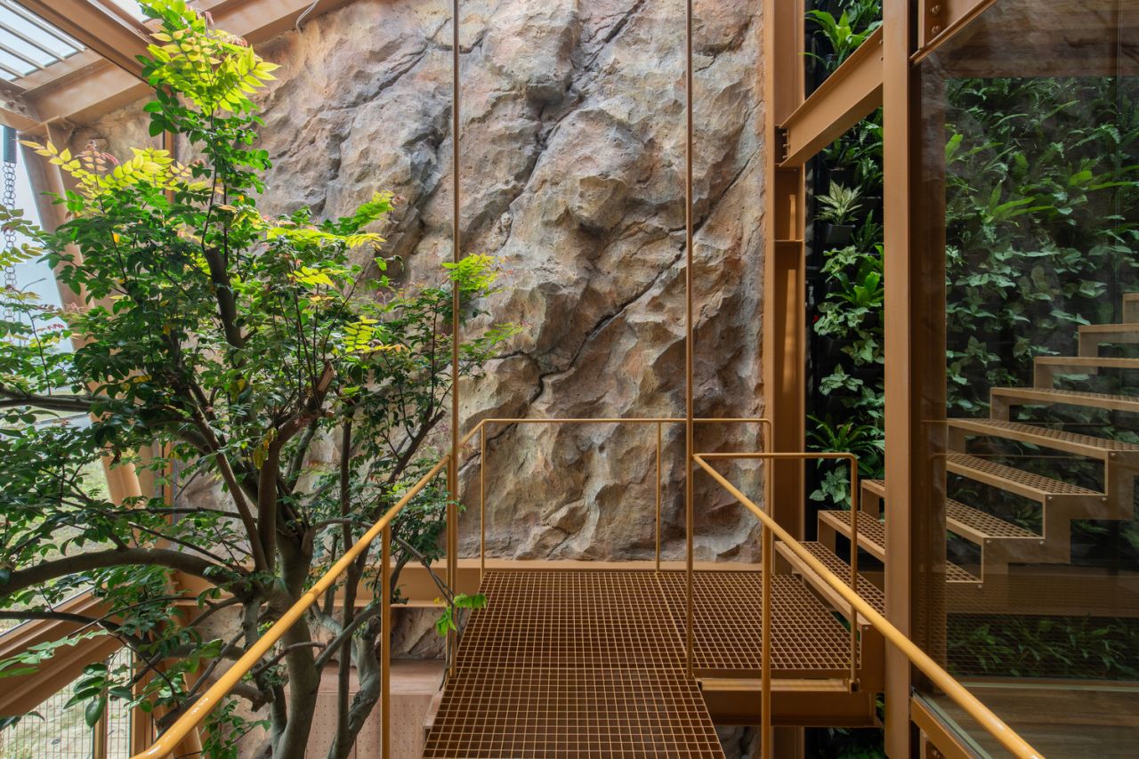 Ga.o House by 85 Design in Hòa Hảiin Vietnam Features Waterfall and Pool for Microclimate