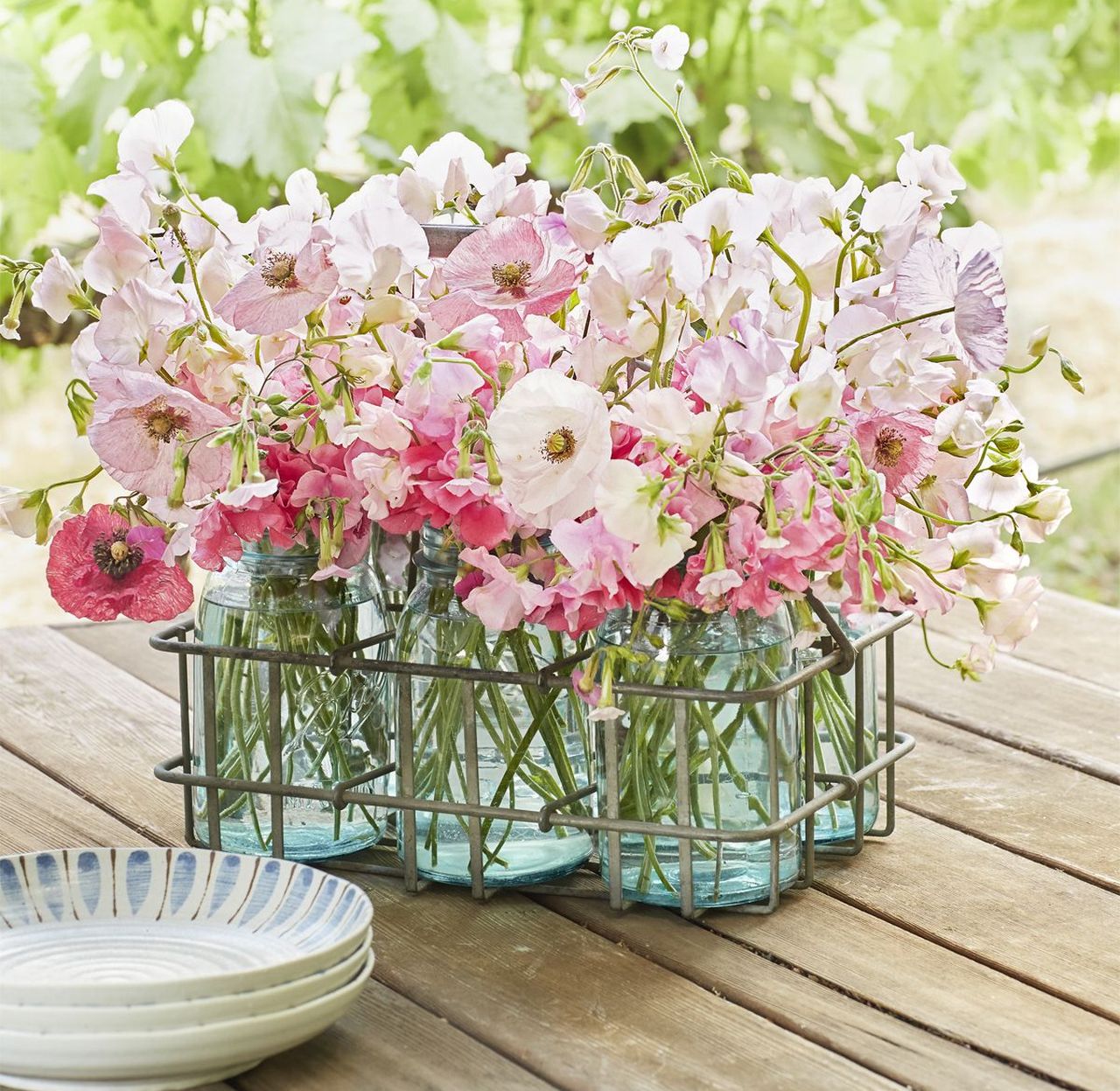 Glass Jar Flower Vase for Adding a Floral Touch