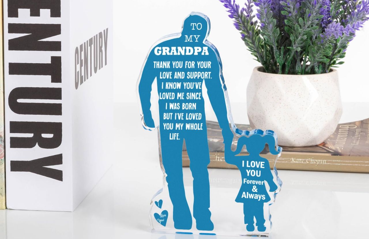 Granddad Acrylic Plaque Sign