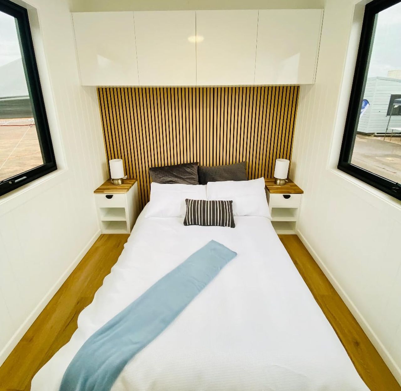 Ground Floor Bedroom of Quantum SE Tiny House