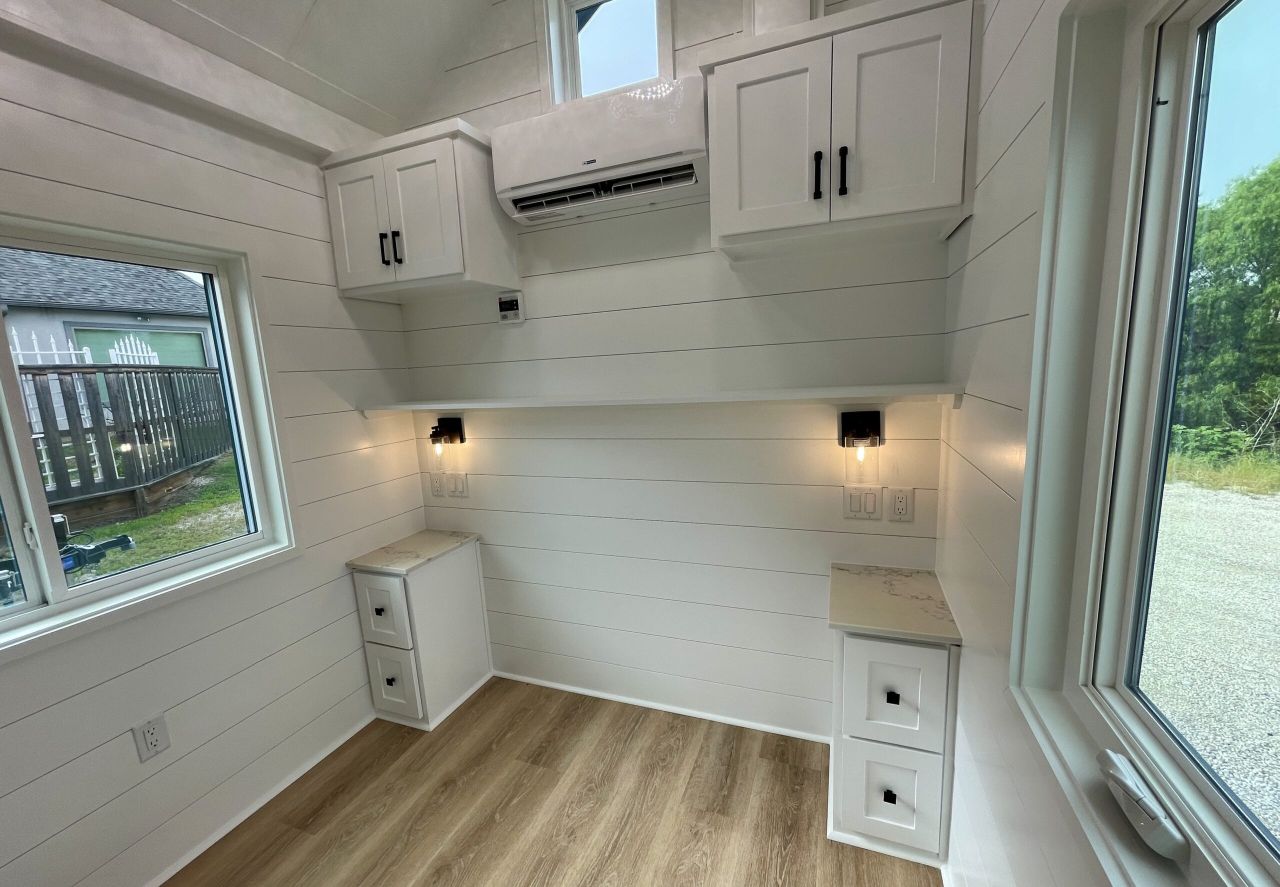 Ground-floor Bedroom of Sadie's Suite Tiny House