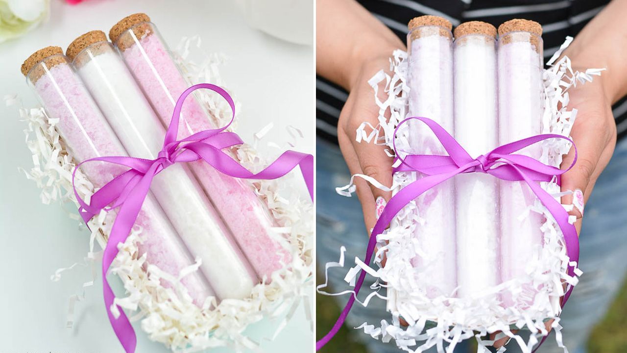Handmade Mother's Gifts - DIY Bath Salts