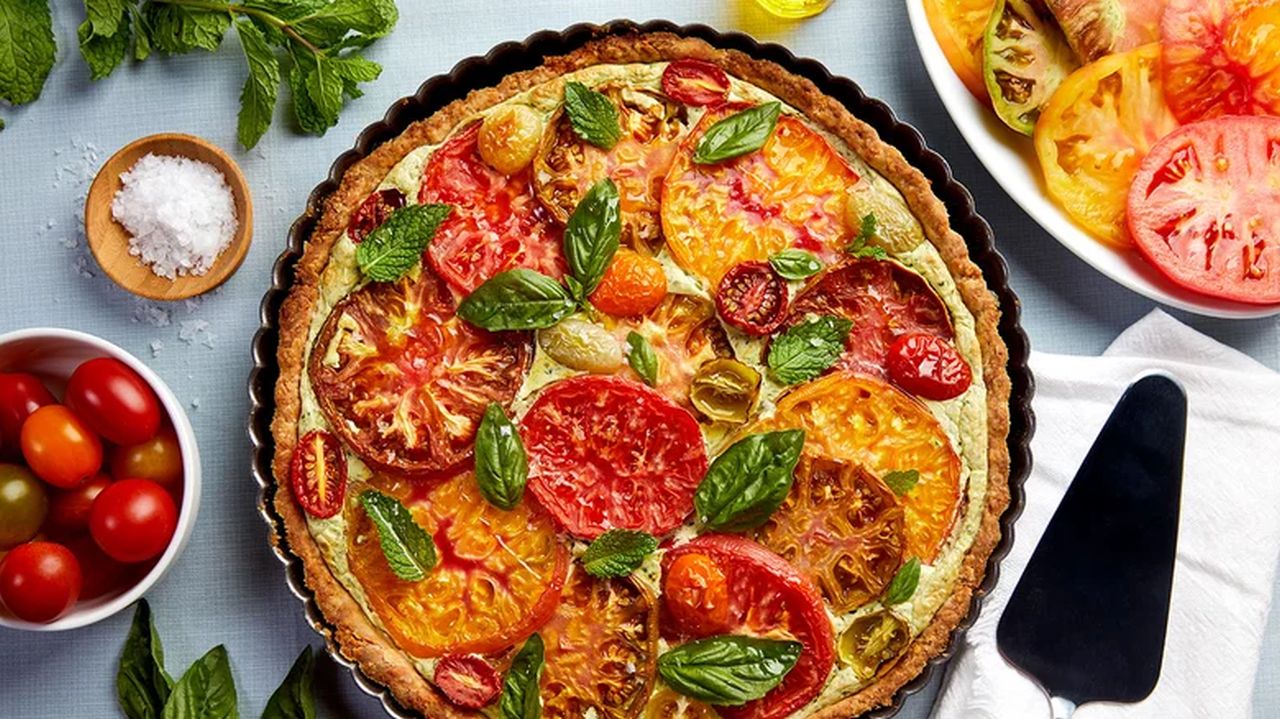 Heirloom Tomato And Ricotta Tart Recipe