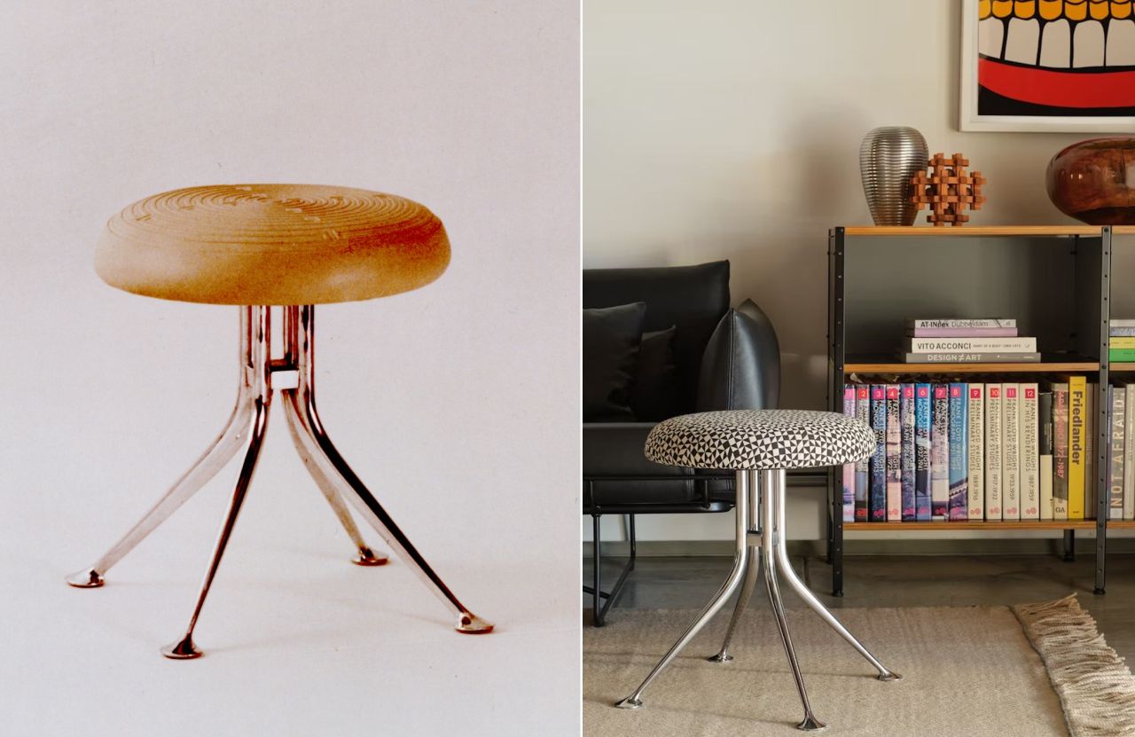 Herman Miller Brings Back Girard Stool with Eco-Friendly Materials for Modern Homes