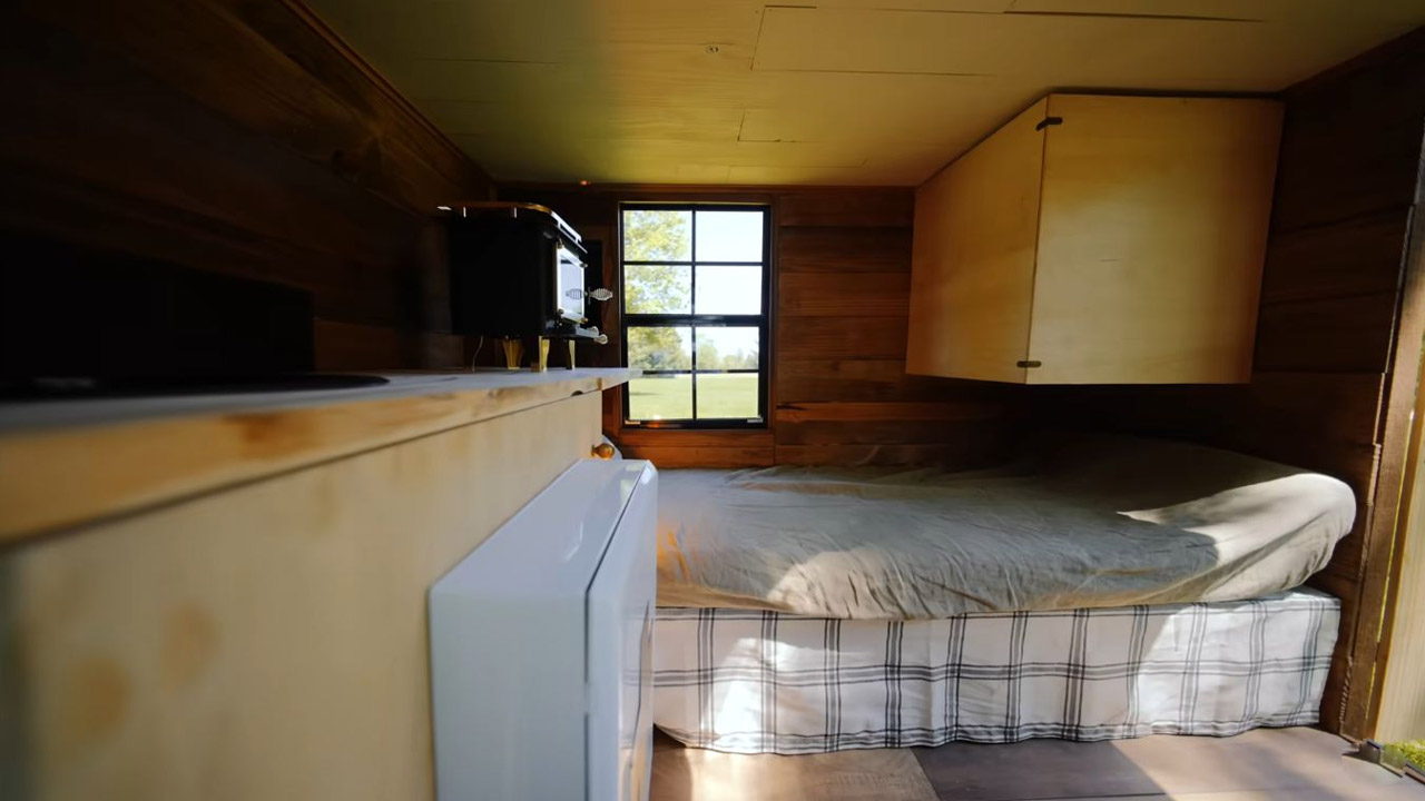 Interior of Mini Truck Camper