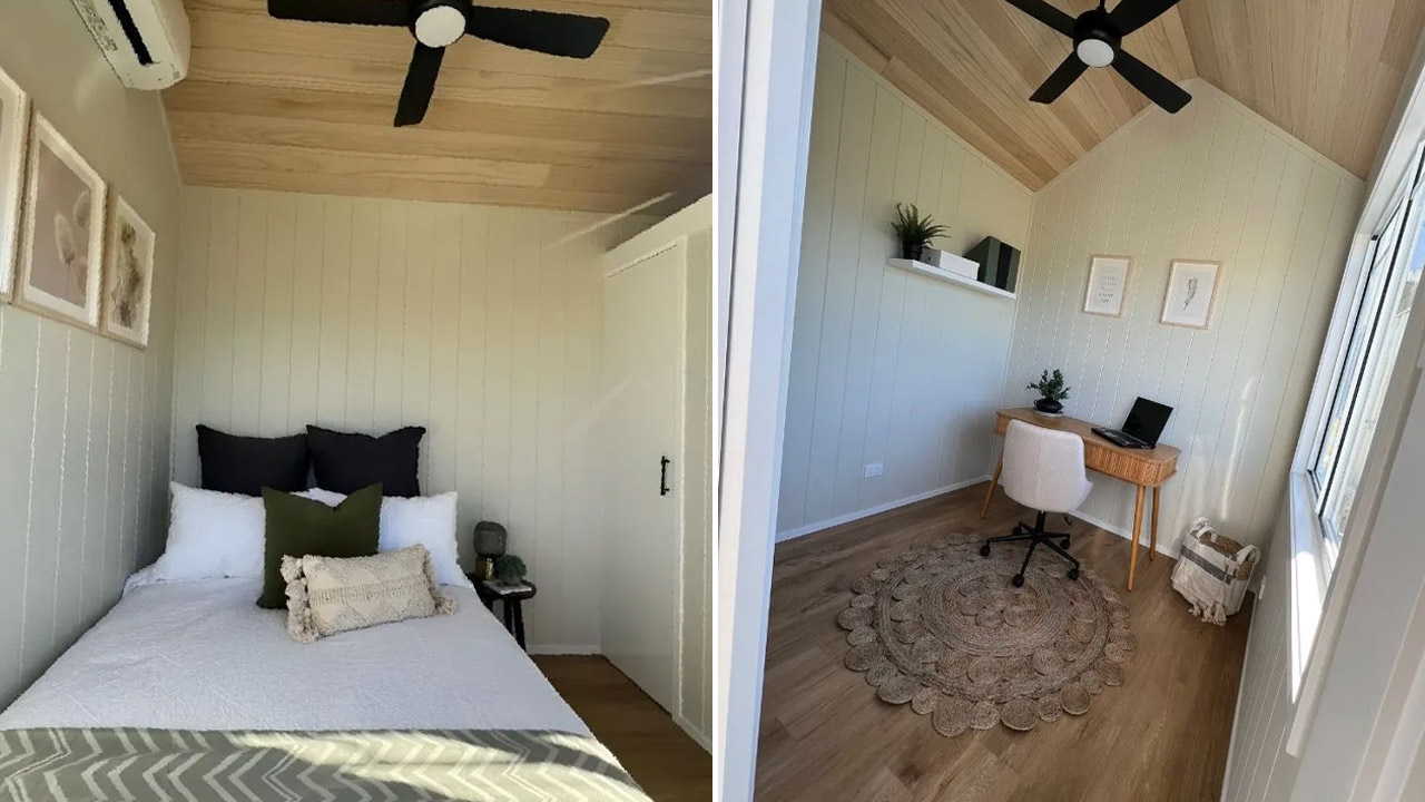 Interior of Plus Two Tiny House
