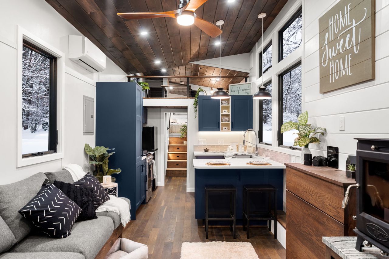 Interior of Retirement Retreat Tiny House