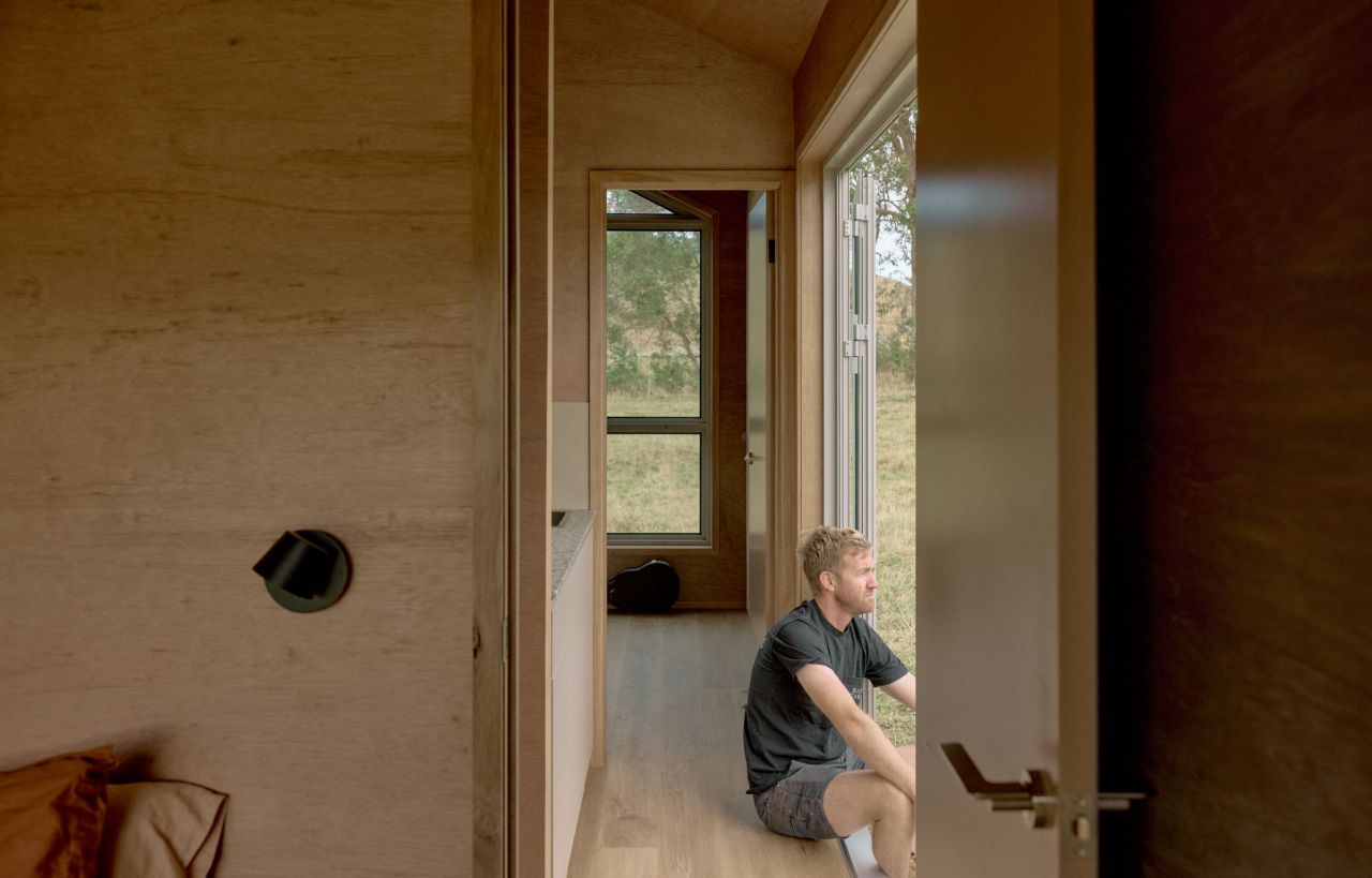 Interior of Shearers Quarters Cabin
