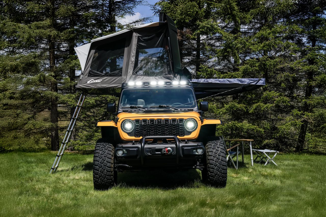 Jeep Performance Parts Unveils Awning Rooftop Tent Concept at Overland Expo West
