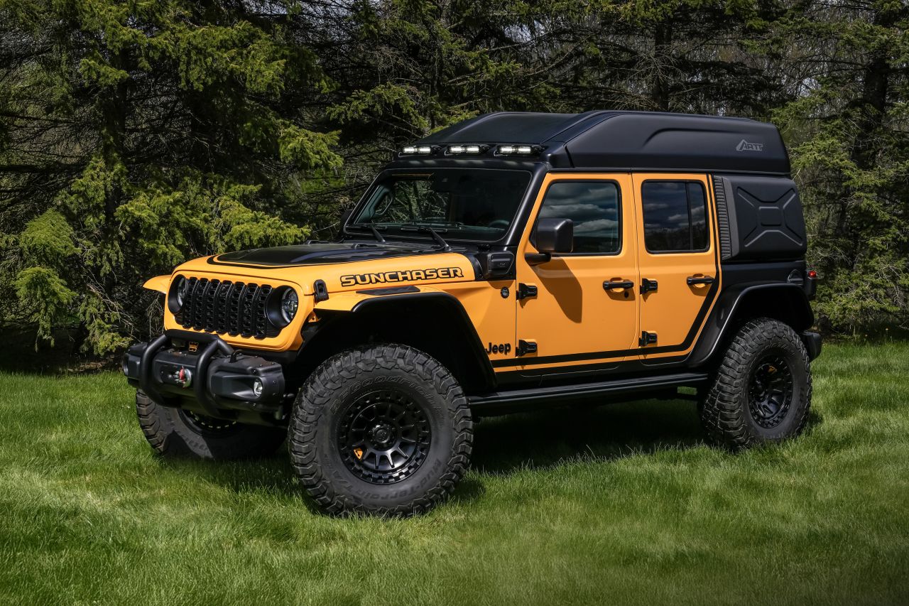 Jeep Performance Parts Unveils Awning Rooftop Tent Concept at Overland Expo West