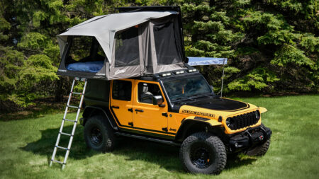 Jeep Performance Parts Unveils Awning Rooftop Tent Concept at Overland Expo West