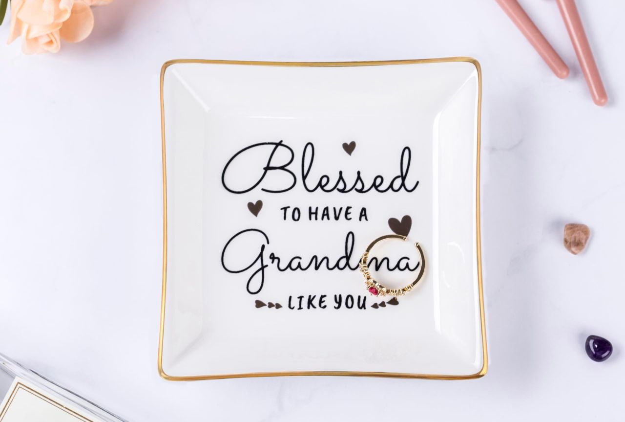 Jewelry Ring Dish for Grandma