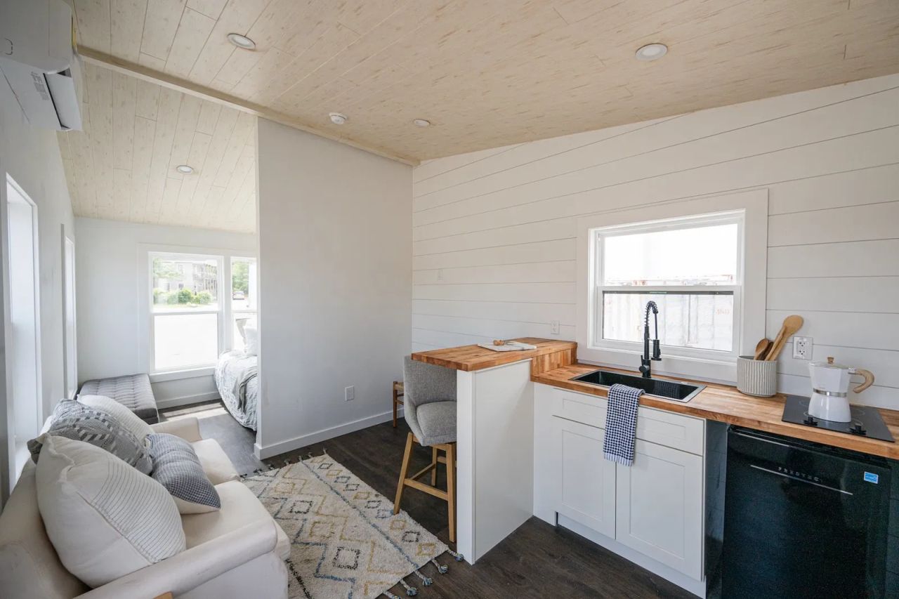 Kitchen of Cortado Tiny House