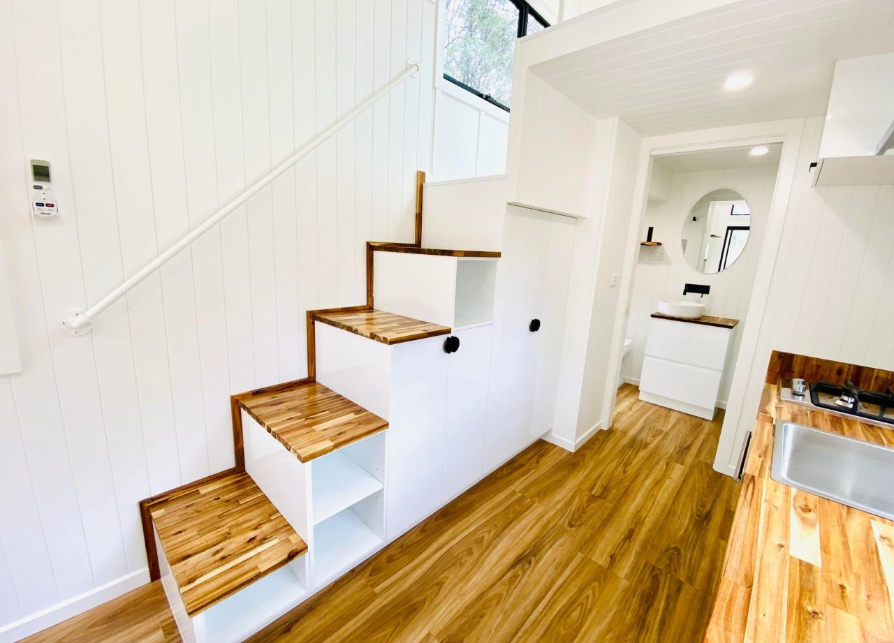 Kitchen of Mondo Tiny House