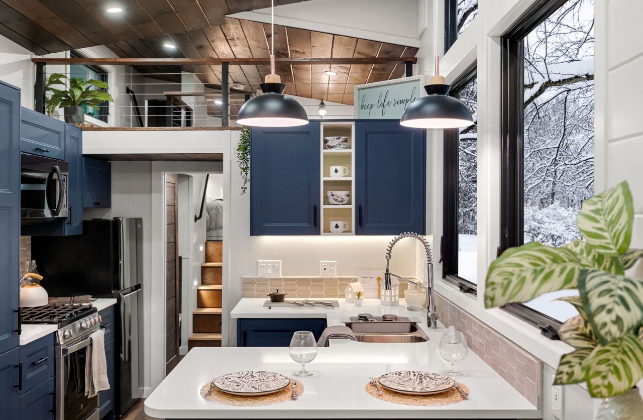 Kitchen of Retirement Retreat Tiny House- 1