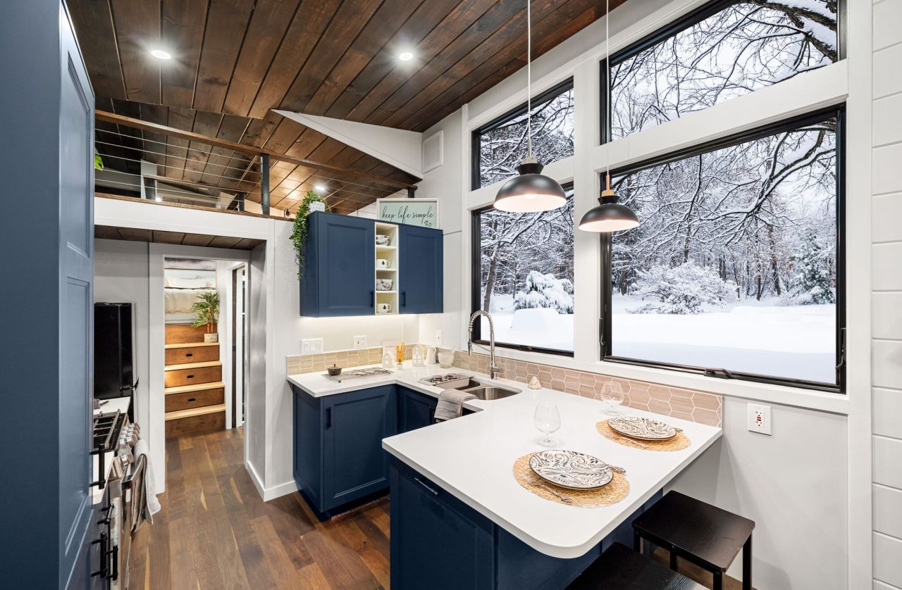 Kitchen of Retirement Retreat Tiny House- 3