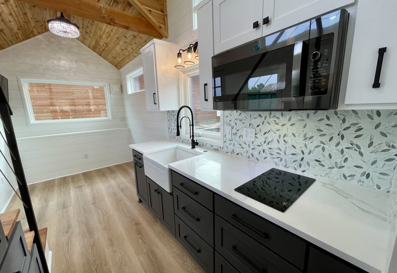 Kitchen of Sadie's Suite Tiny House- 2