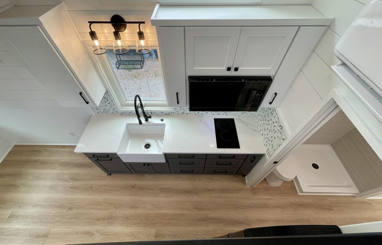 Kitchen of Sadie's Suite Tiny House- 3