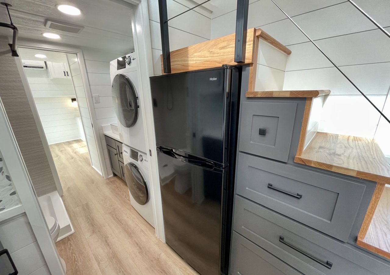 Kitchen of Sadie's Suite Tiny House