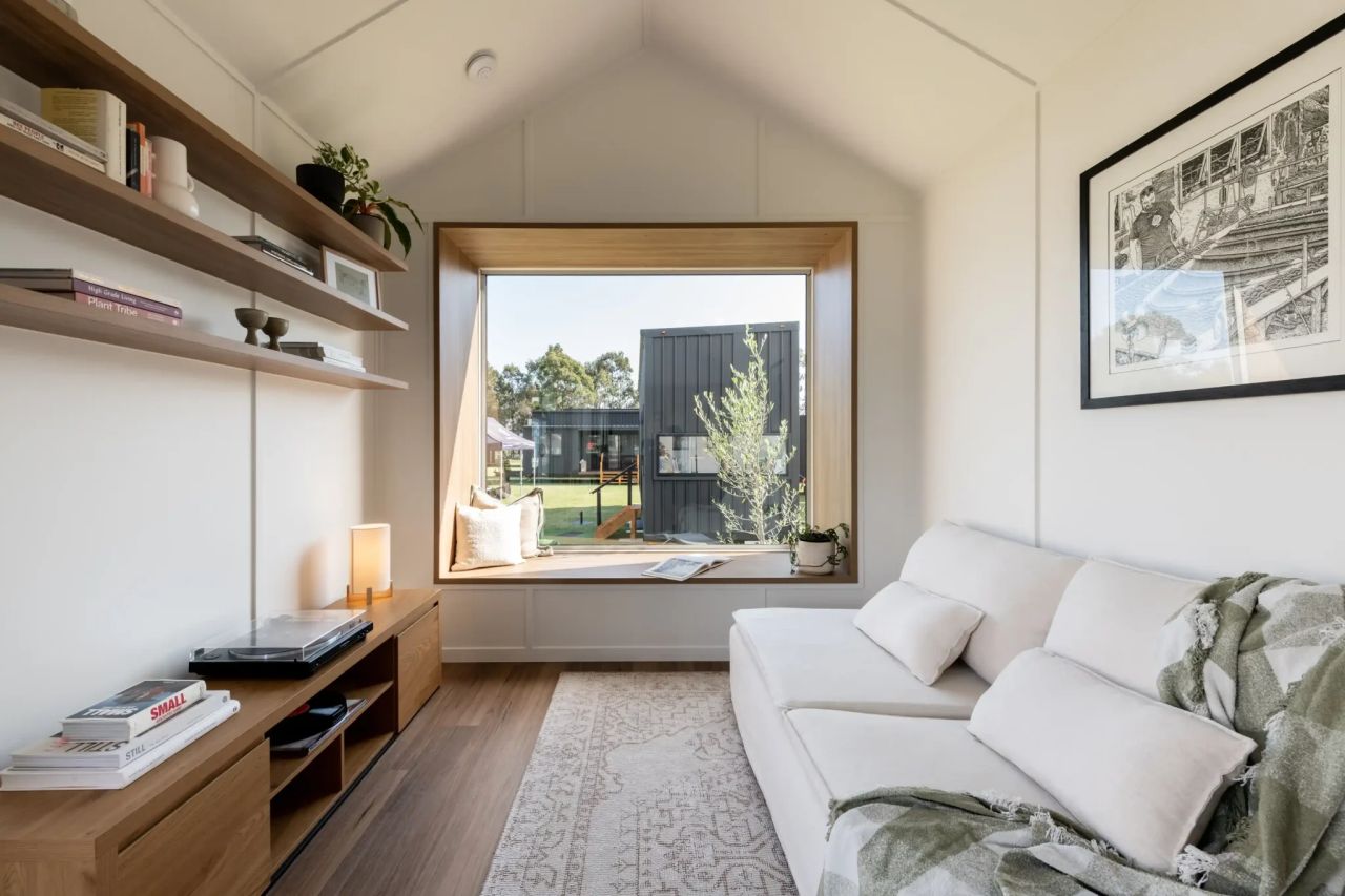 Living Area of Billi Tiny House