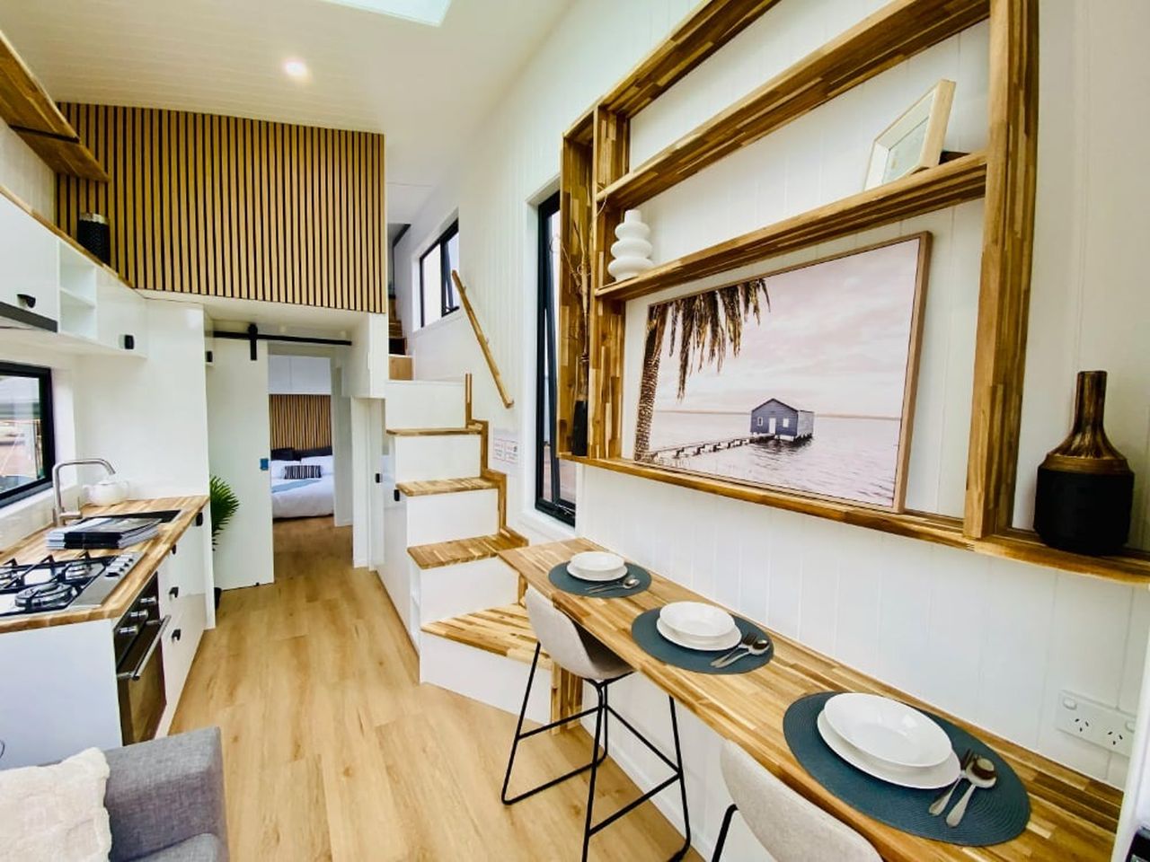 Living Area of Quantum SE Tiny House
