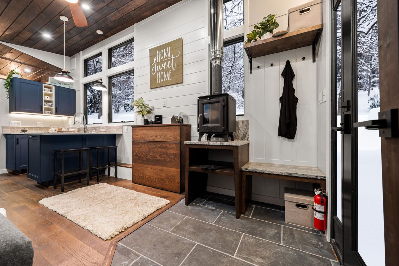 Living Area of Retirement Retreat Tiny House
