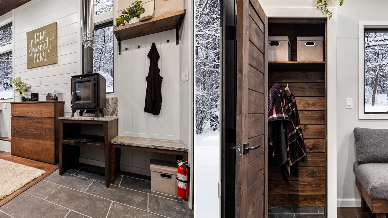 Living Area of Retirement Retreat Tiny House