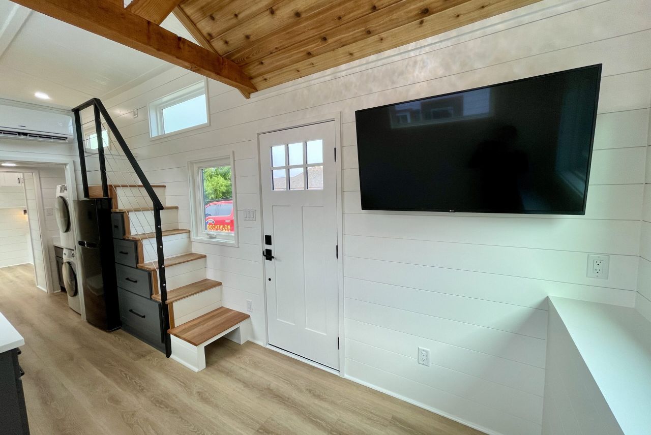 Living Area of Sadie's Suite Tiny House- 1