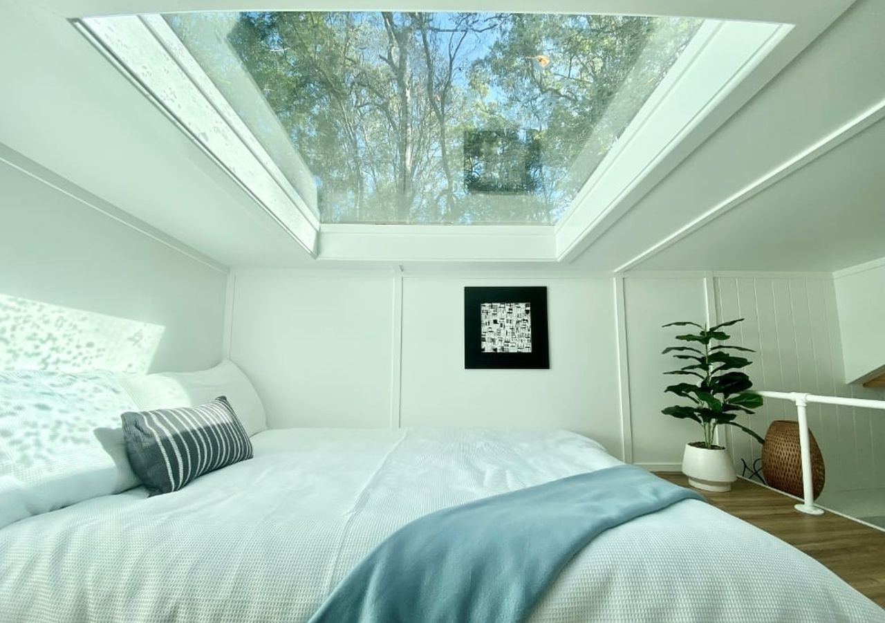 Loft Bedroom of Mondo Tiny House