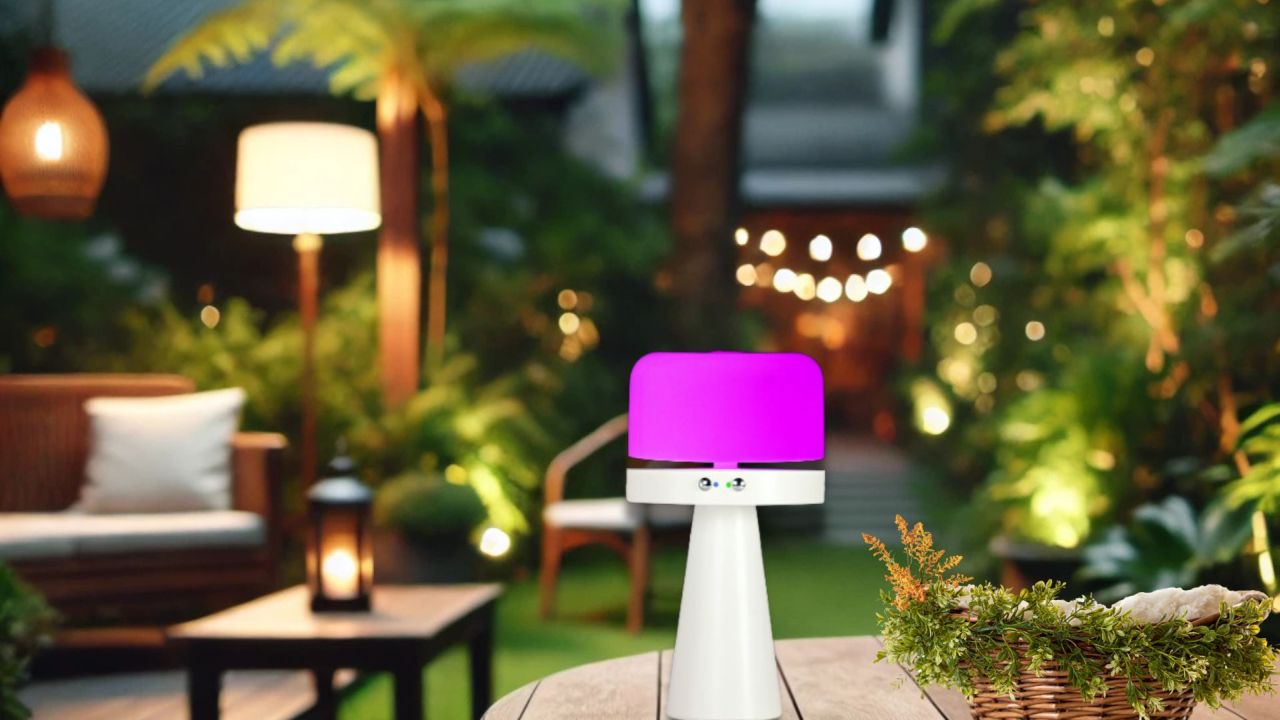 Lucilla 2 Pro Mosquito-Repellent Lamp by MB Lighting Studio With Variable Sonic Wave Technology
