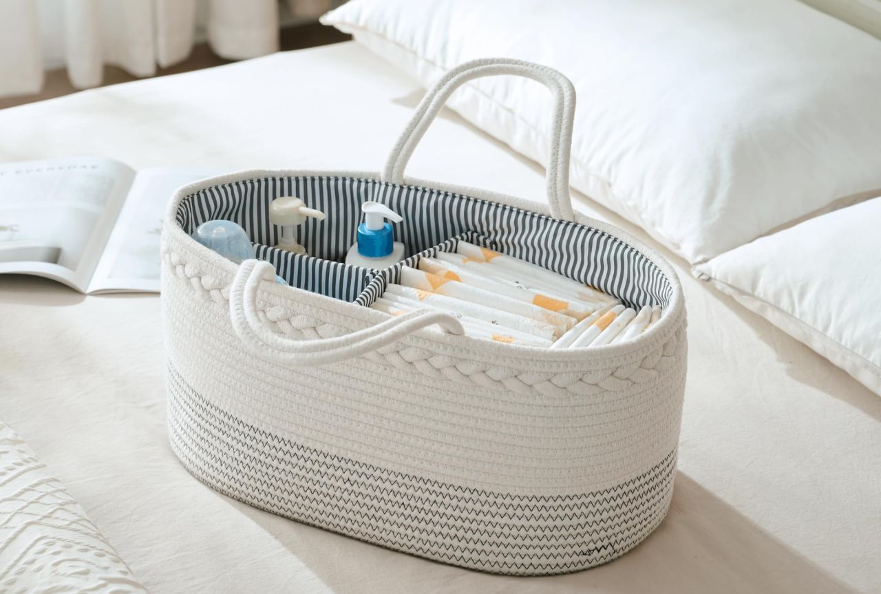 Luxury little Diaper Caddy Organizer