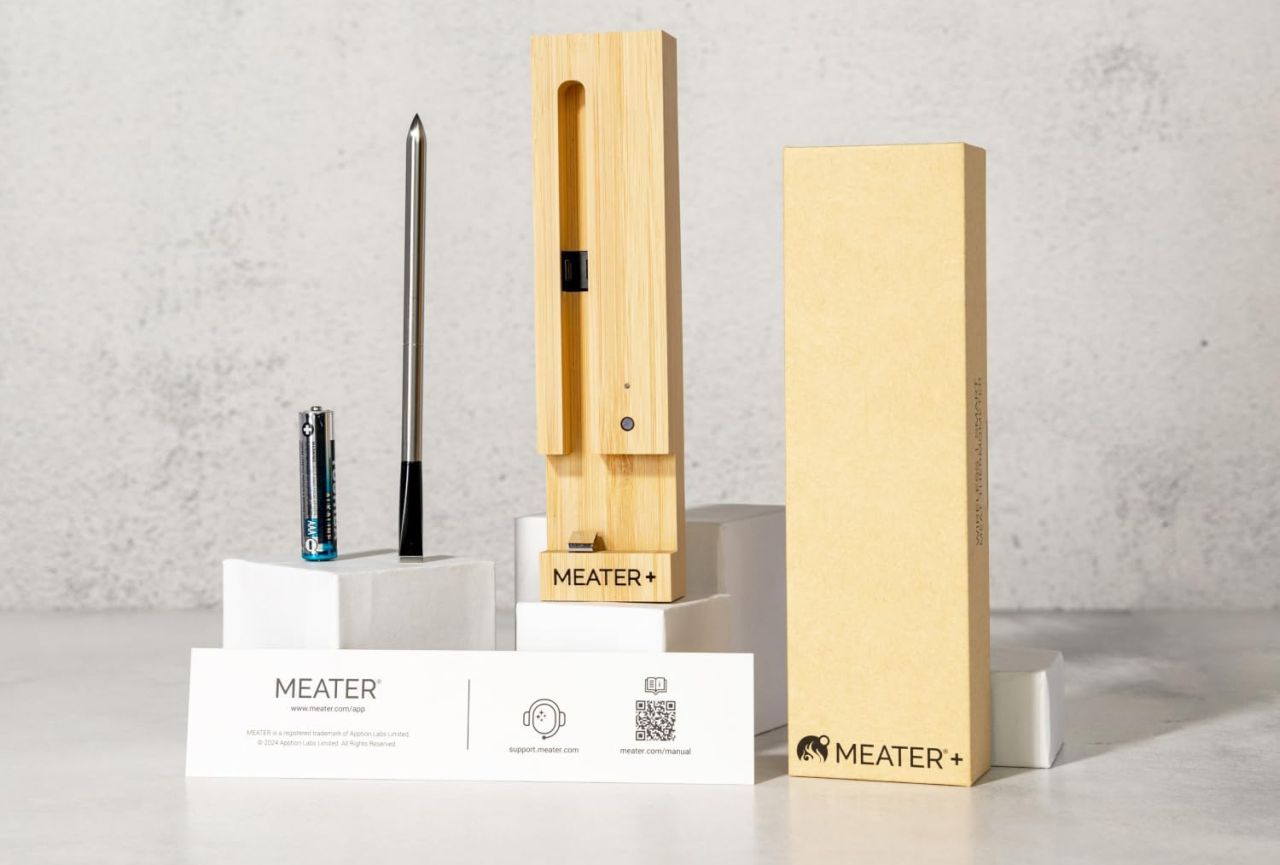 MEATER Plus- Smart Bluetooth Wireless Meat Thermometer Digital