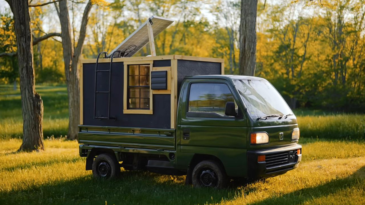 Mini truck Camper By Levi Kelly